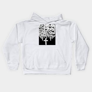 The Victims Have Been Bled (B&W) Kids Hoodie